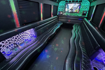 McKinney Limo Bus Interior