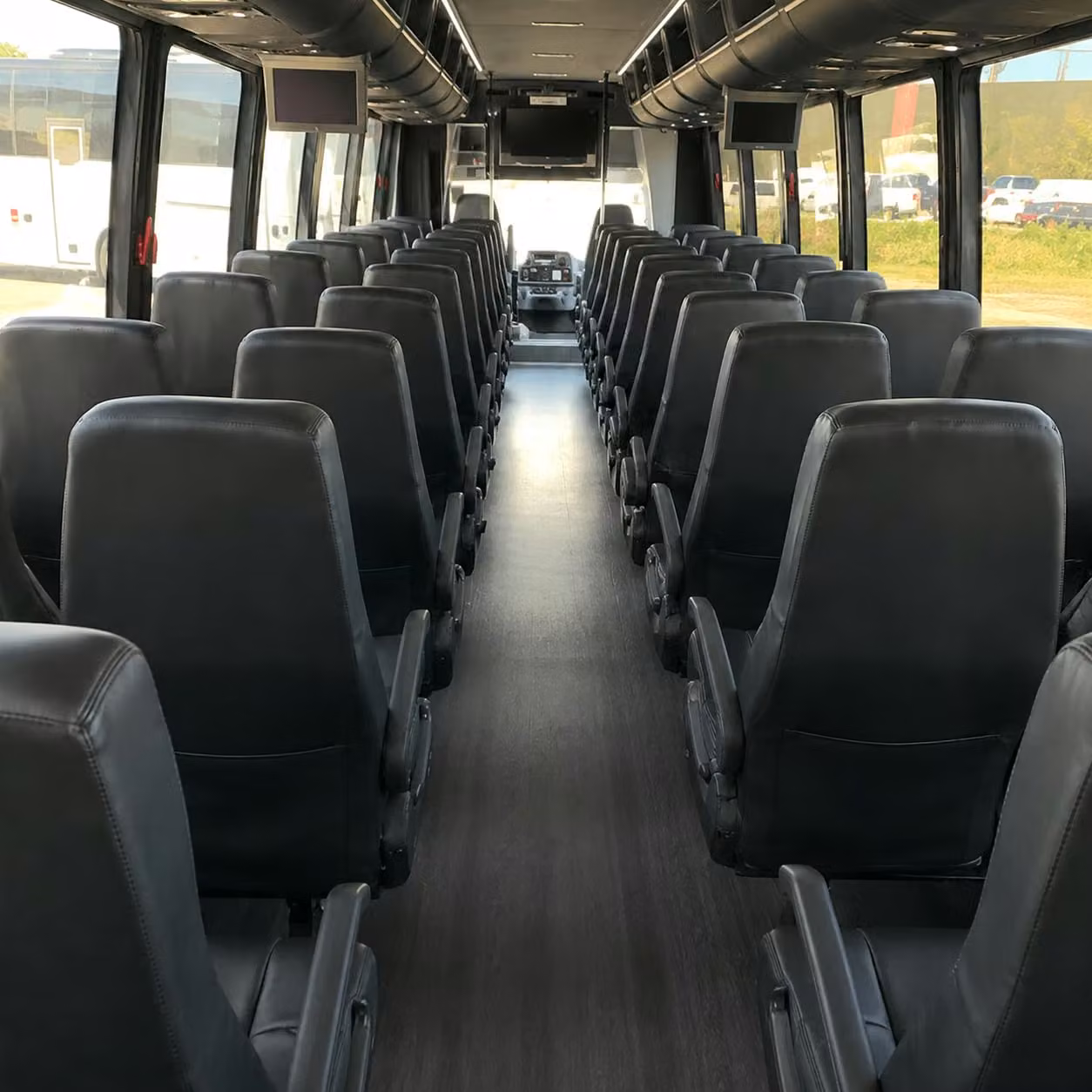 30 passenger minibus inside