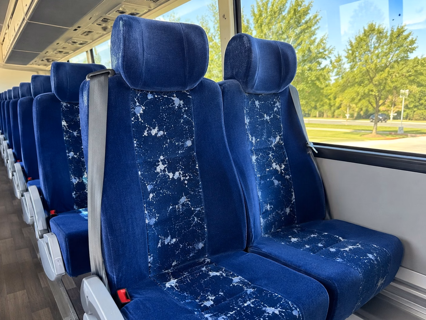 mckinney charter bus interior
