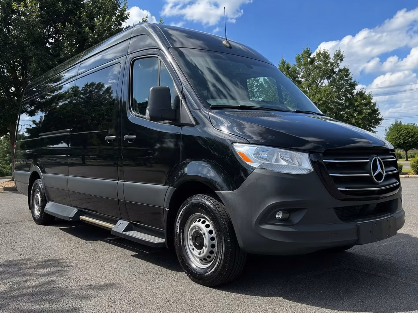 sprinter van with driver